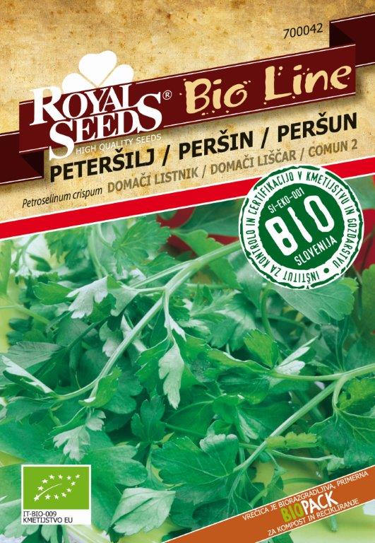 Organski peršun, Royal Seeds